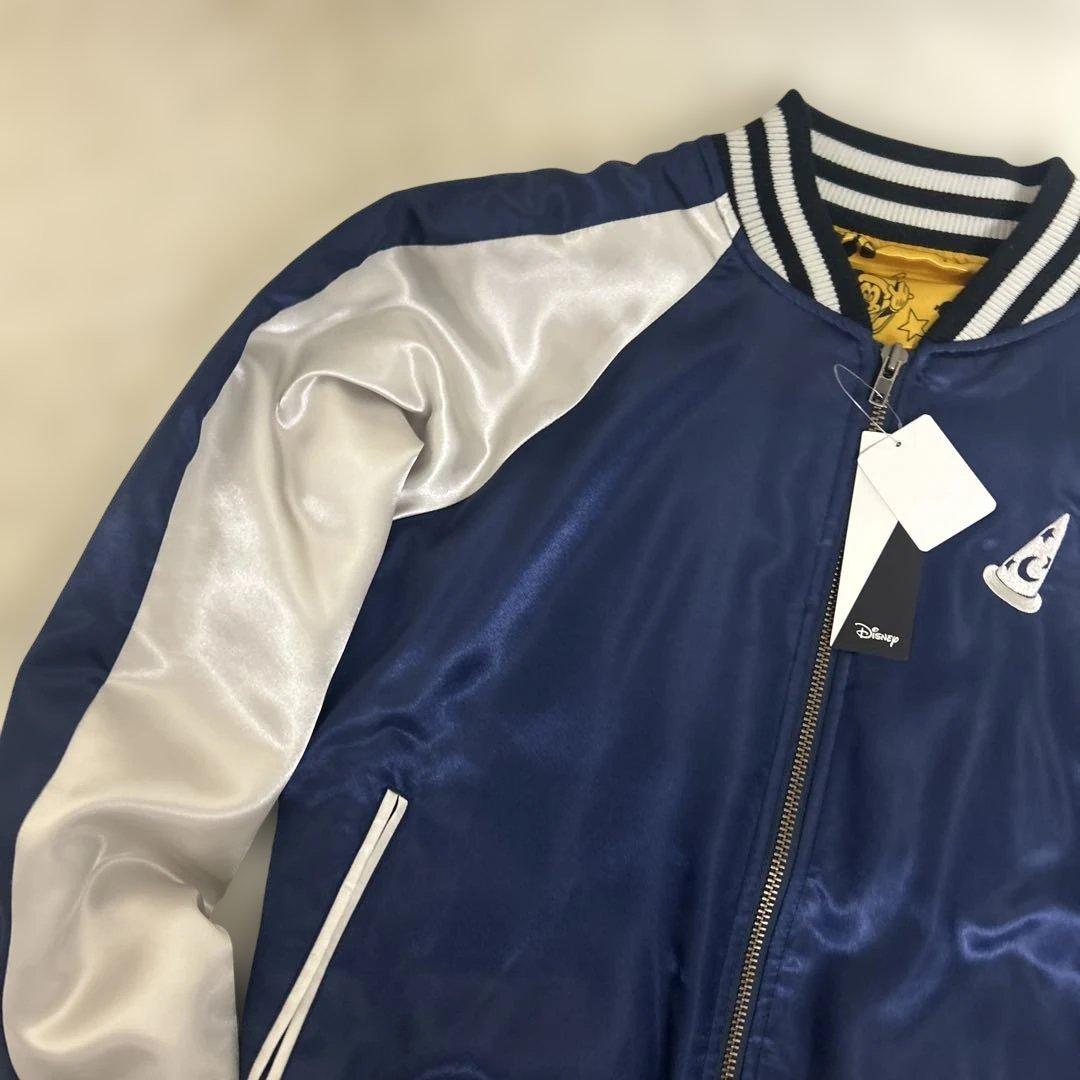 未使用　ベルメゾン×ディズニー　ミッキー ファンタジア　スカジャン　Mサイズ