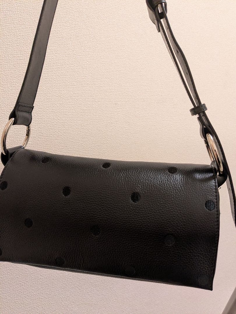 BEARDSLEY ビアズリー 牛革 ボディバッグ ドット ショルダー レザー