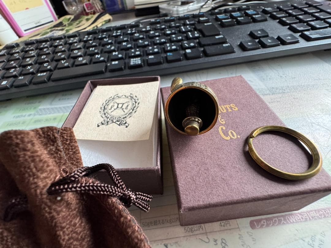 小物 narrow P'S GUARDIAN BELL BRASS