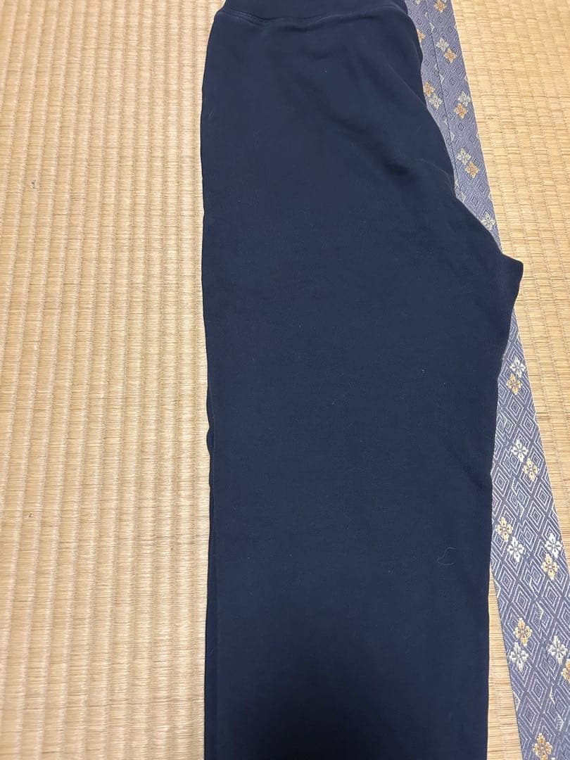 モンクレ　カラーブロックジョガーパンツ　ブラック