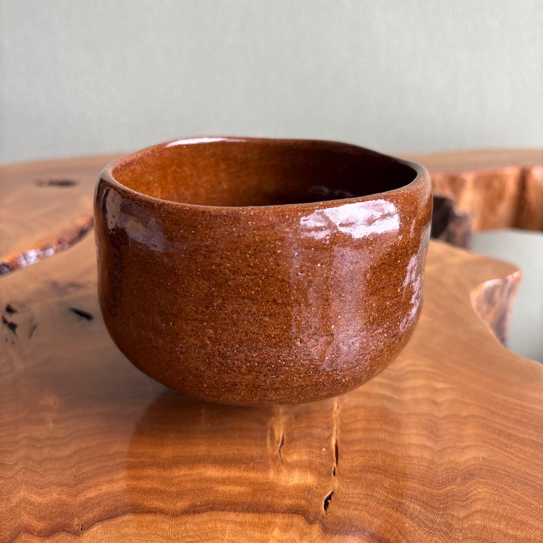 大樋焼 大樋長阿弥 抹茶碗 茶道具 共箱(149)