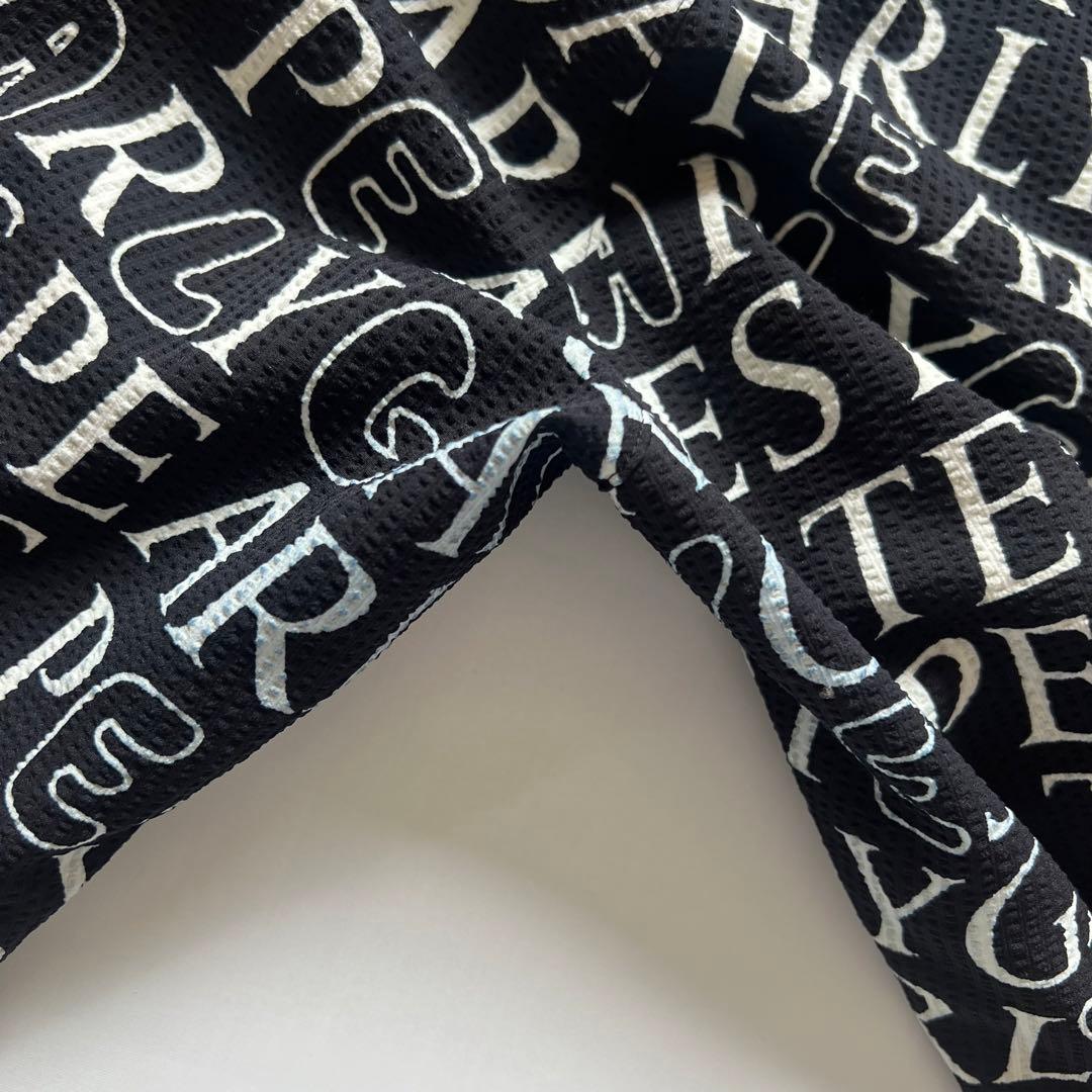 PEARLY GATES パーリーゲイツ　総柄　ハーフパンツ　メンズ　ロゴ　L