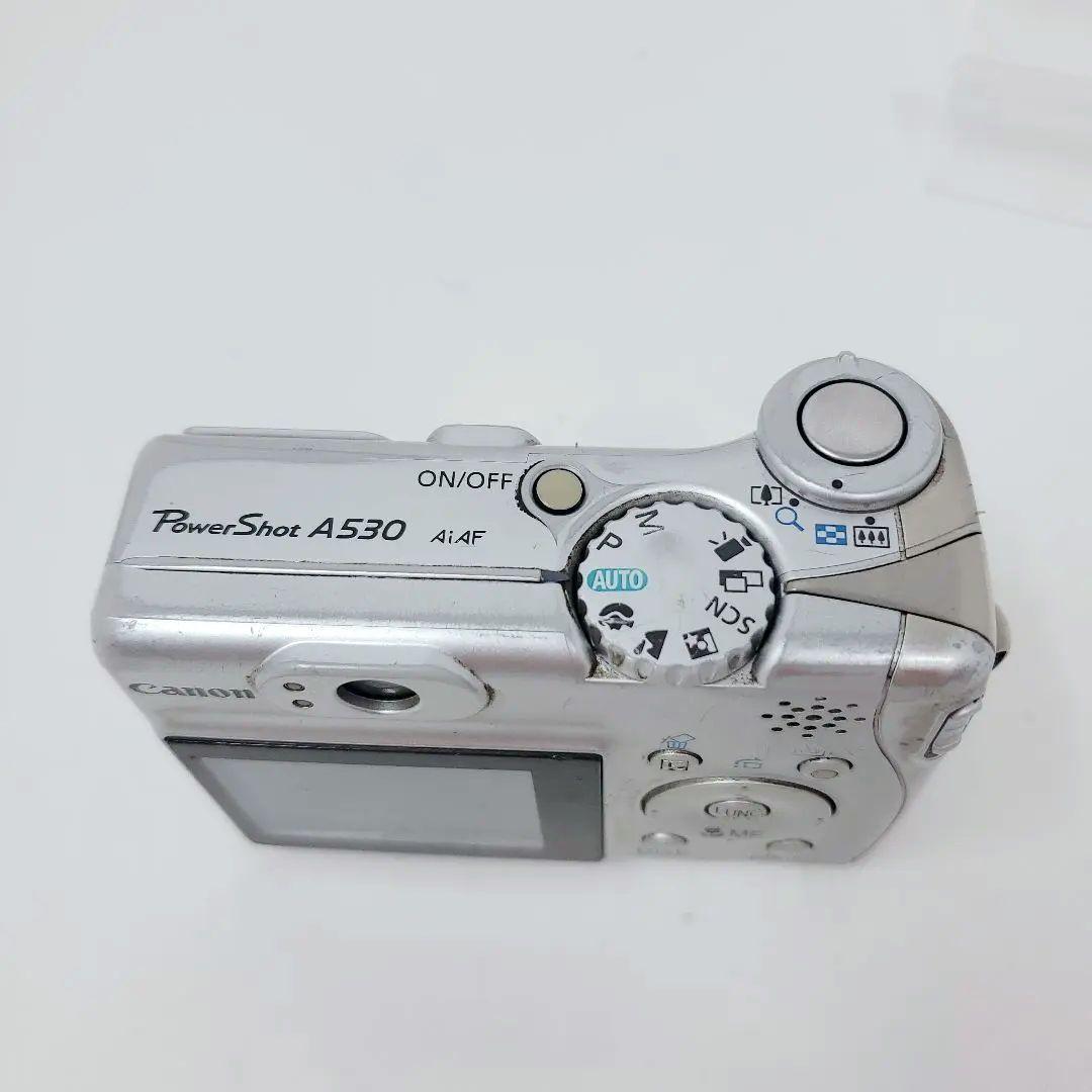 動作確認済 Canon キャノンPowerShot A530 電池稼働　カメラ