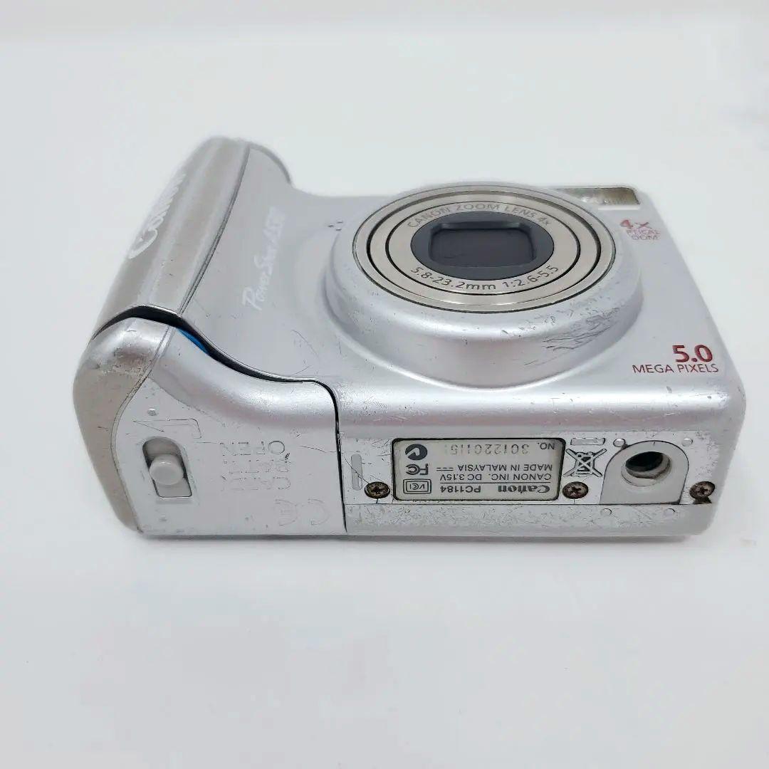 動作確認済 Canon キャノンPowerShot A530 電池稼働　カメラ