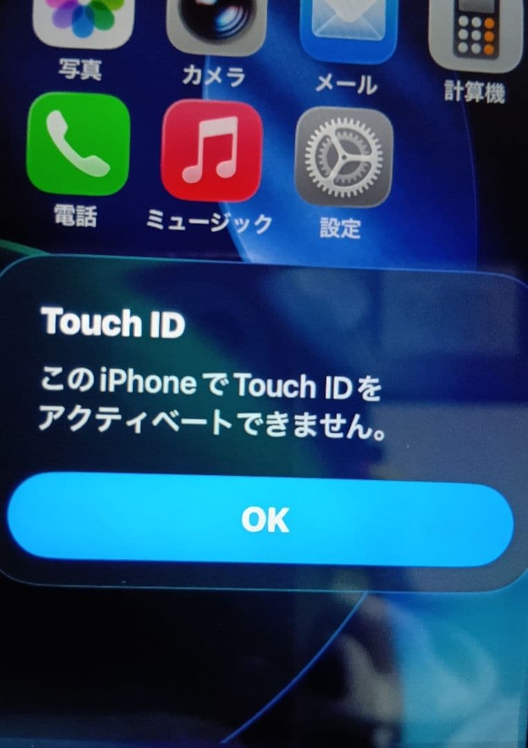 iPhone3 RED 64GB ホームボタン 難あり