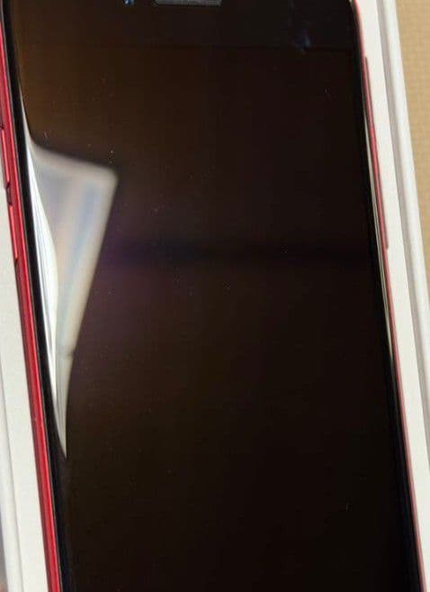 iPhone3 RED 64GB ホームボタン 難あり