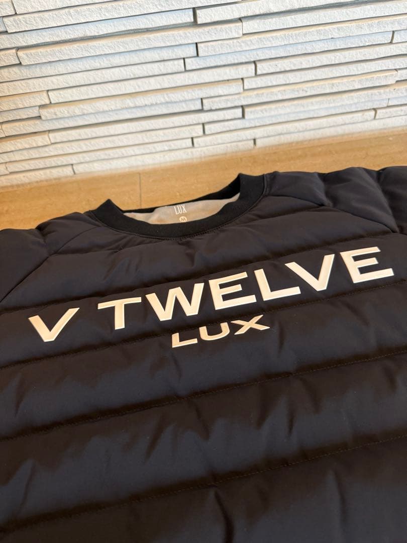 V TWELVE ブラック ダウンジャケット