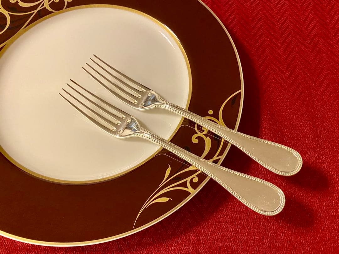 【専用商品】クリストフル パール スタンダードフォーク ペアセット