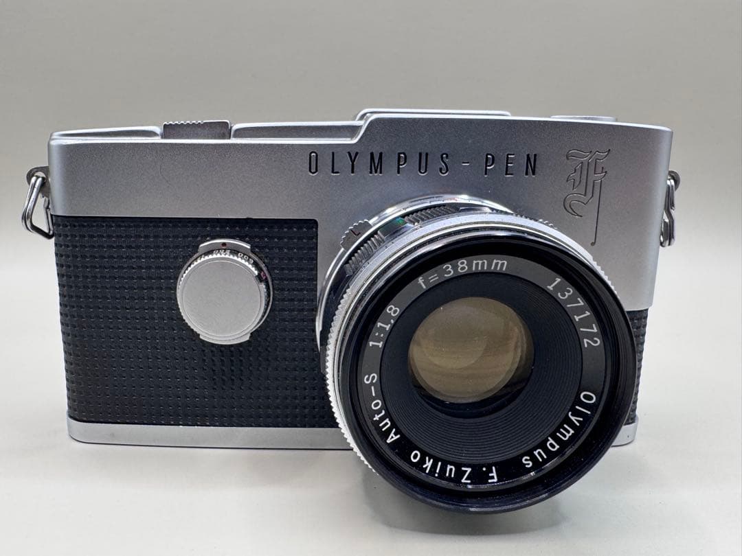 【美品】 OLYMPUS PEN-F 花文字 / F.Zuiko 38mm
