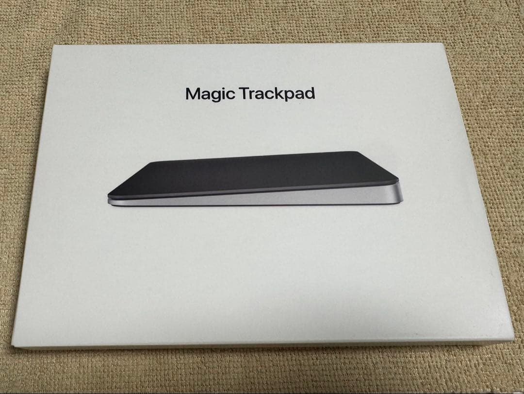 Apple純正 Magic Trackpad ブラック 美品 箱あり