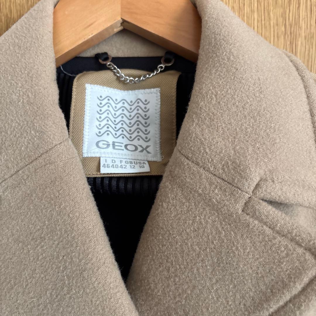 GEOX ジェオックス　ウールコート　ピーコート 高機能素材
