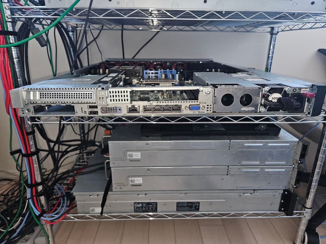 HP DL360 Gen10 ラックサーバー