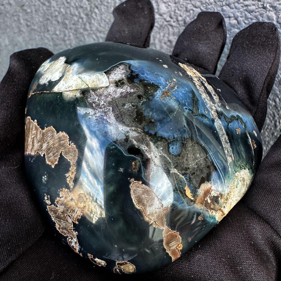 濃紫の煌めき☆瑪瑙☆&アメジストミニドーム&アイリスクォーツ浄化セットA1193