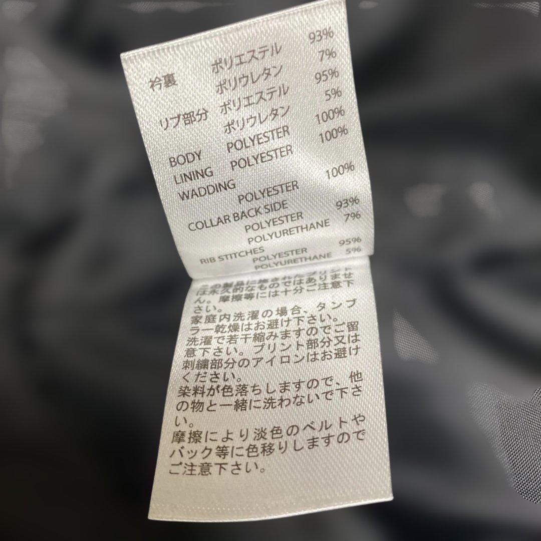 RVCA ブラックダウンジャケット フード付き　Mサイズ