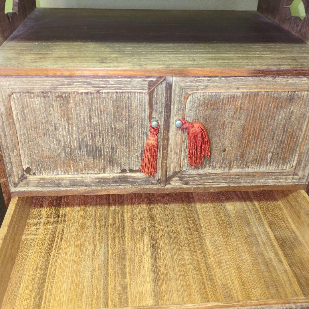 ★最終値下げ 超特価セール★桐製 三味線用見台 箪笥 古箪笥 引出し棚 桐箪笥