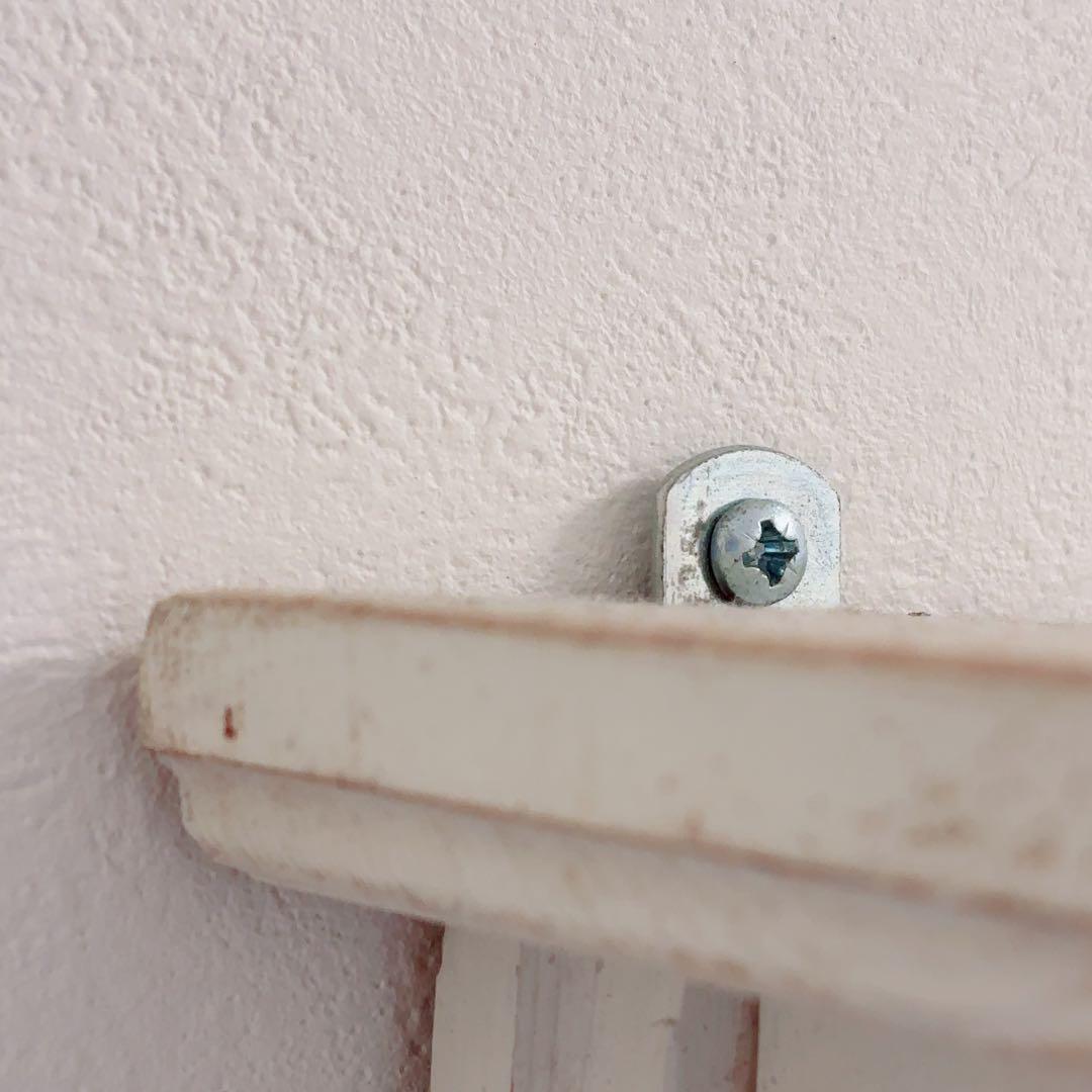 シャビーなウォールシェルフ　アンティーク　フランス　イギリス