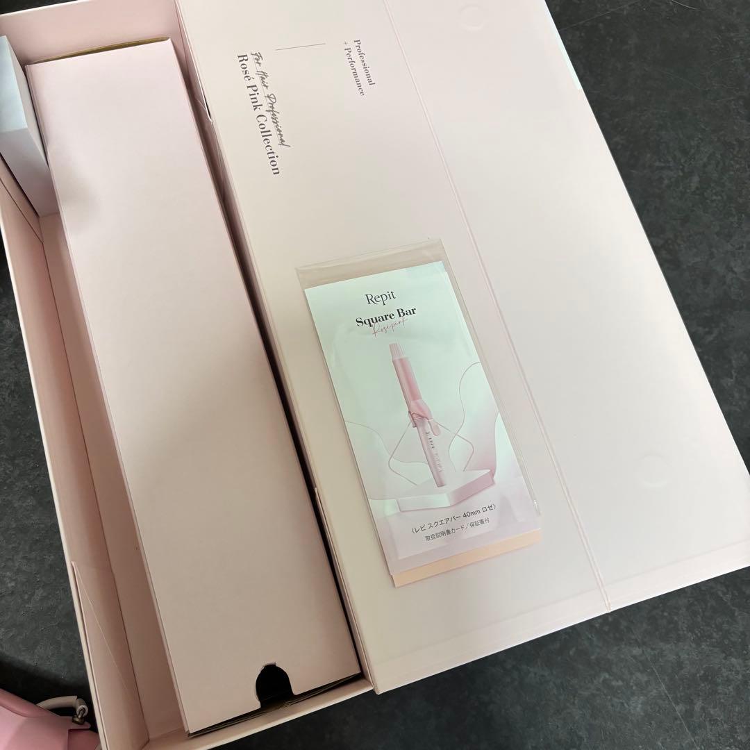 Repit カールアイロン　クレイツ　レピ　コテ　40mm スクエアバー