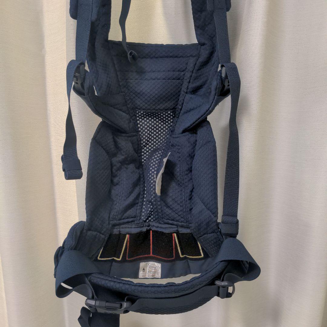 【美品】エルゴベビー オムニブリーズ ミッドナイトブルー 抱っこ紐