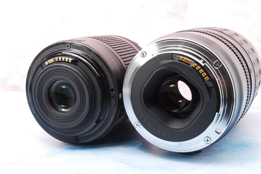 キャノン Kiss X7☆高性能STM＆超望遠☆一眼レフカメラ☆バッグ付