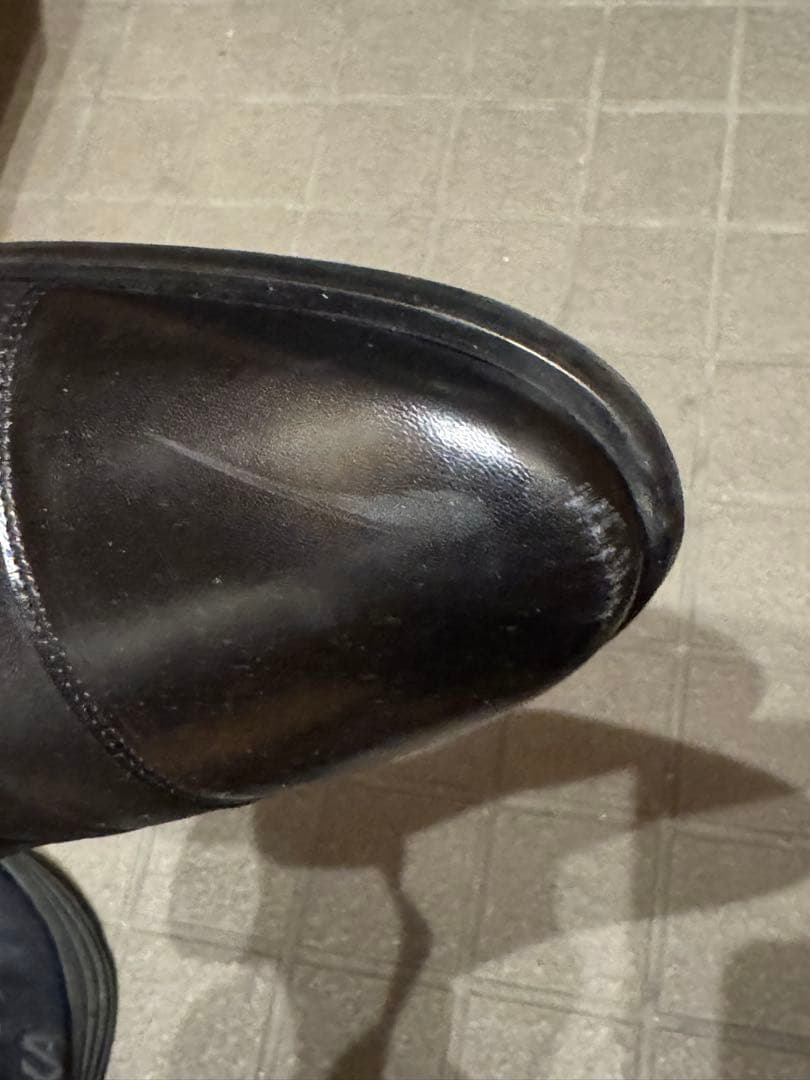 REGAL ブラック ドレスシューズ キャップトゥ