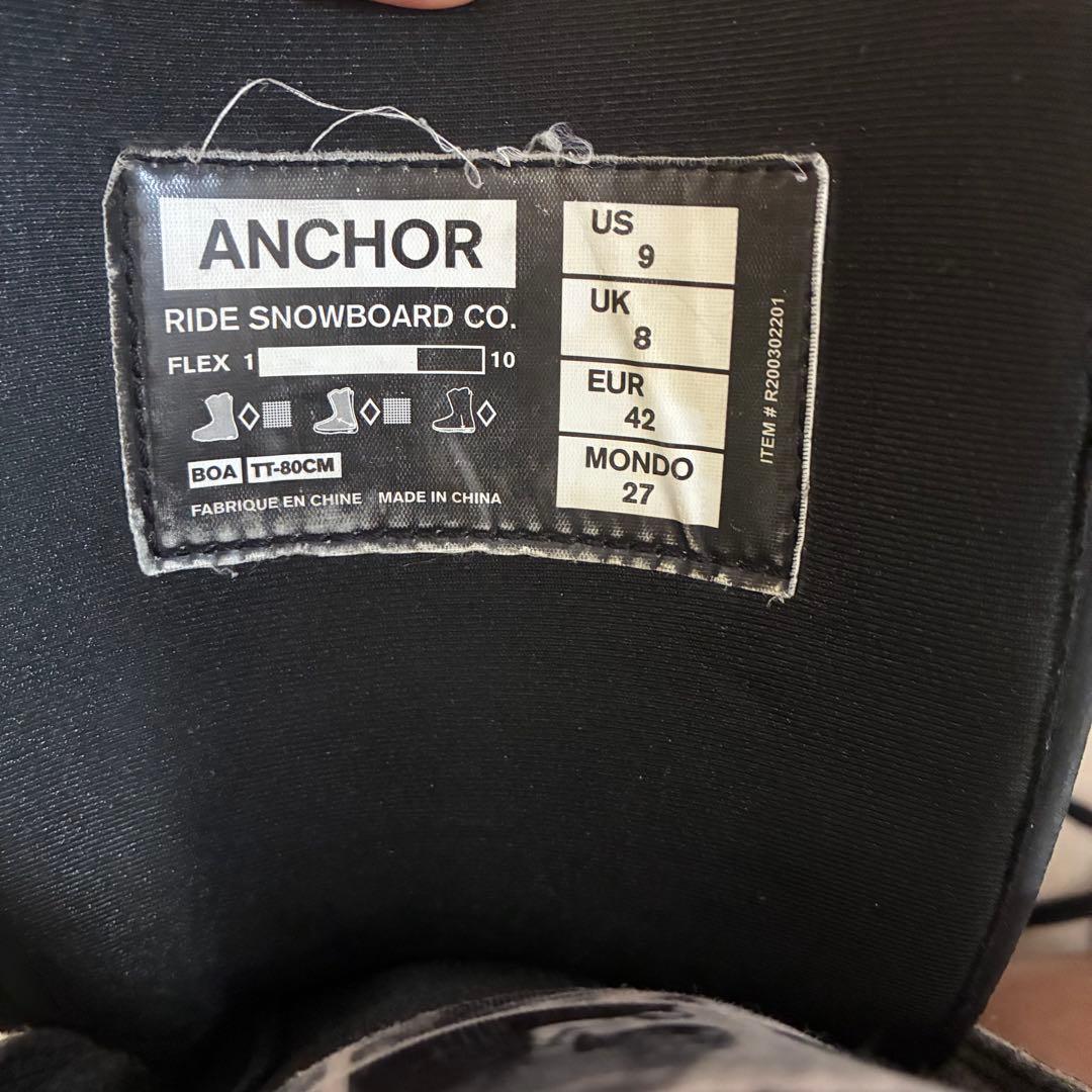 RIDE ANCHOR 27cm クラトリ フリスタイル　ID 並み
