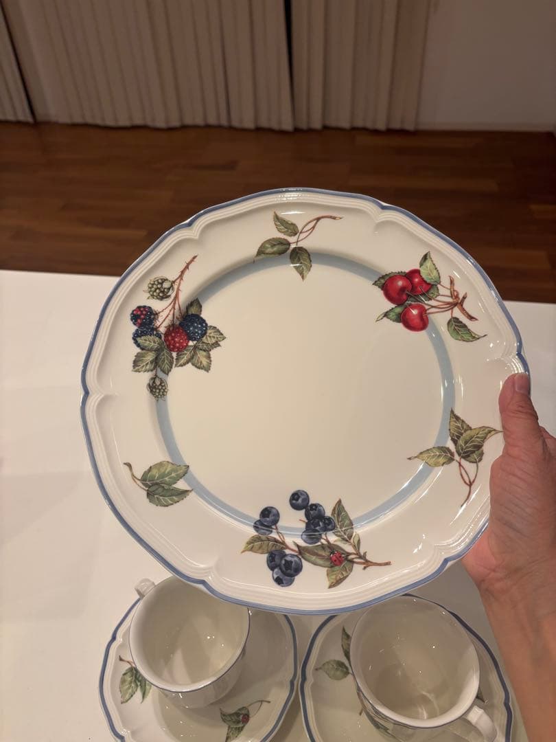 Villeroy & Boch 食器セット ベリー　フルーツ柄のセット