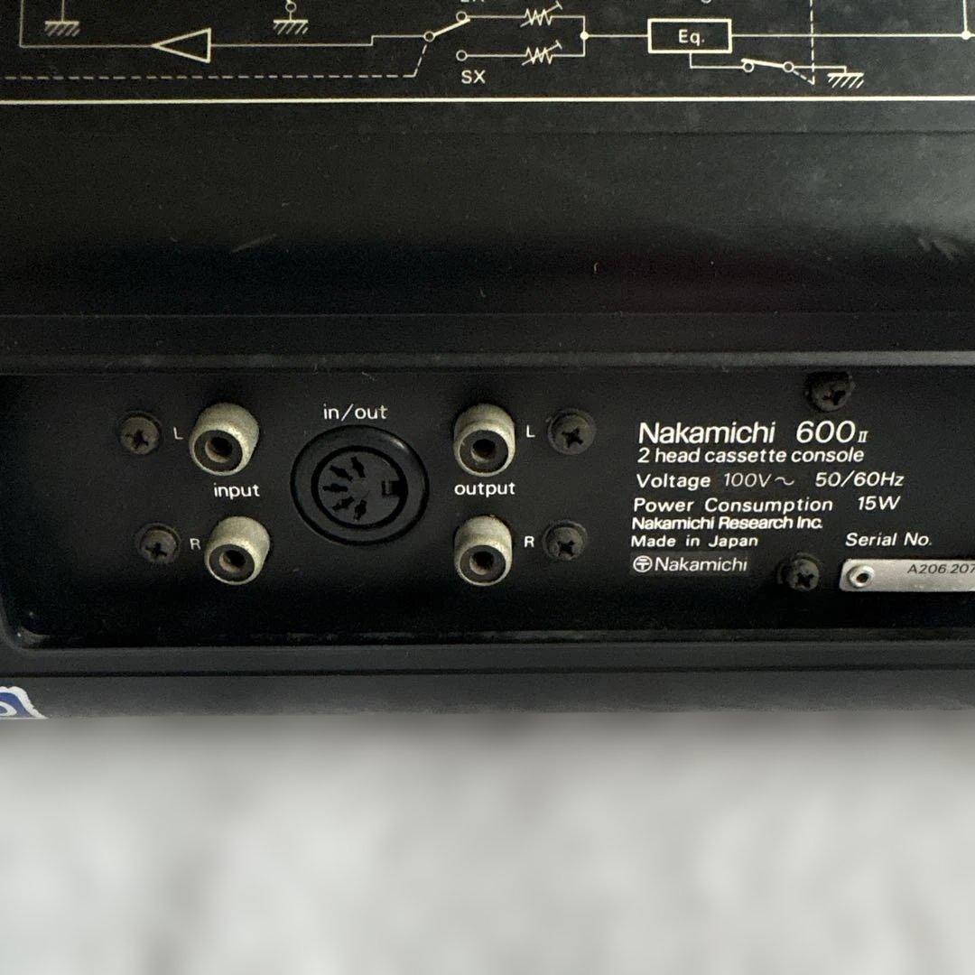 ★☆ Nakamichi 600 II カセットデッキ ★☆