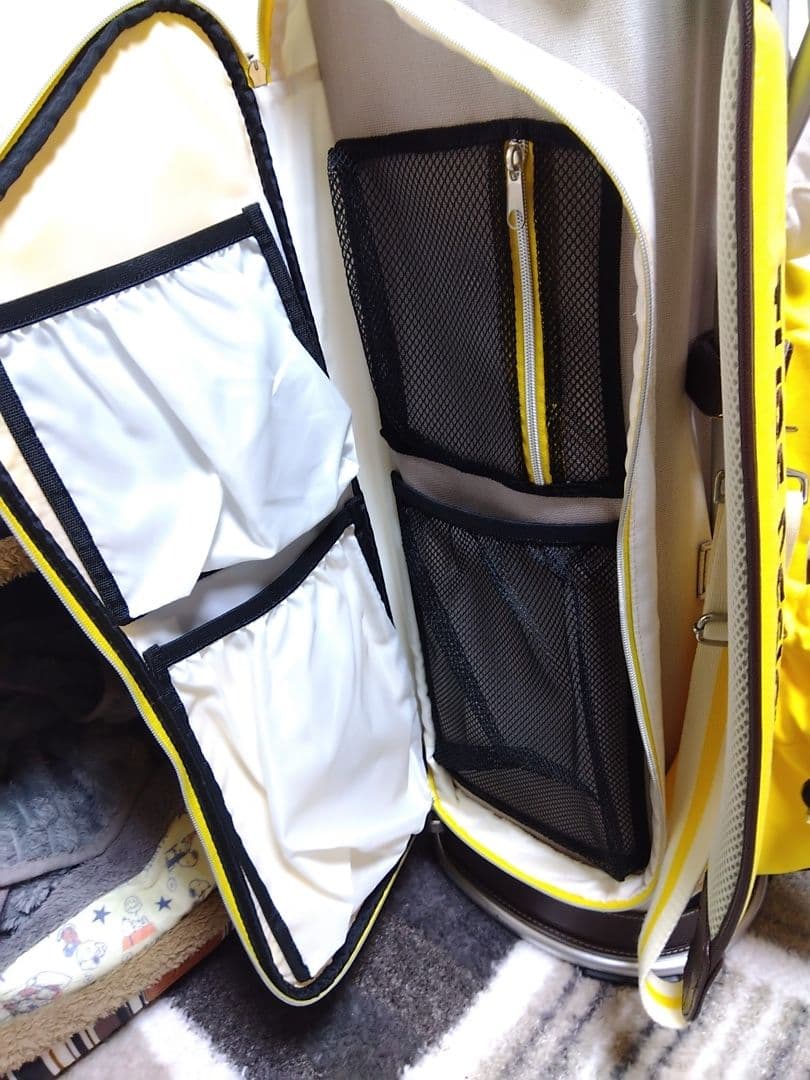 ターフデザイン　キャディバッグ　イエロー×グレー