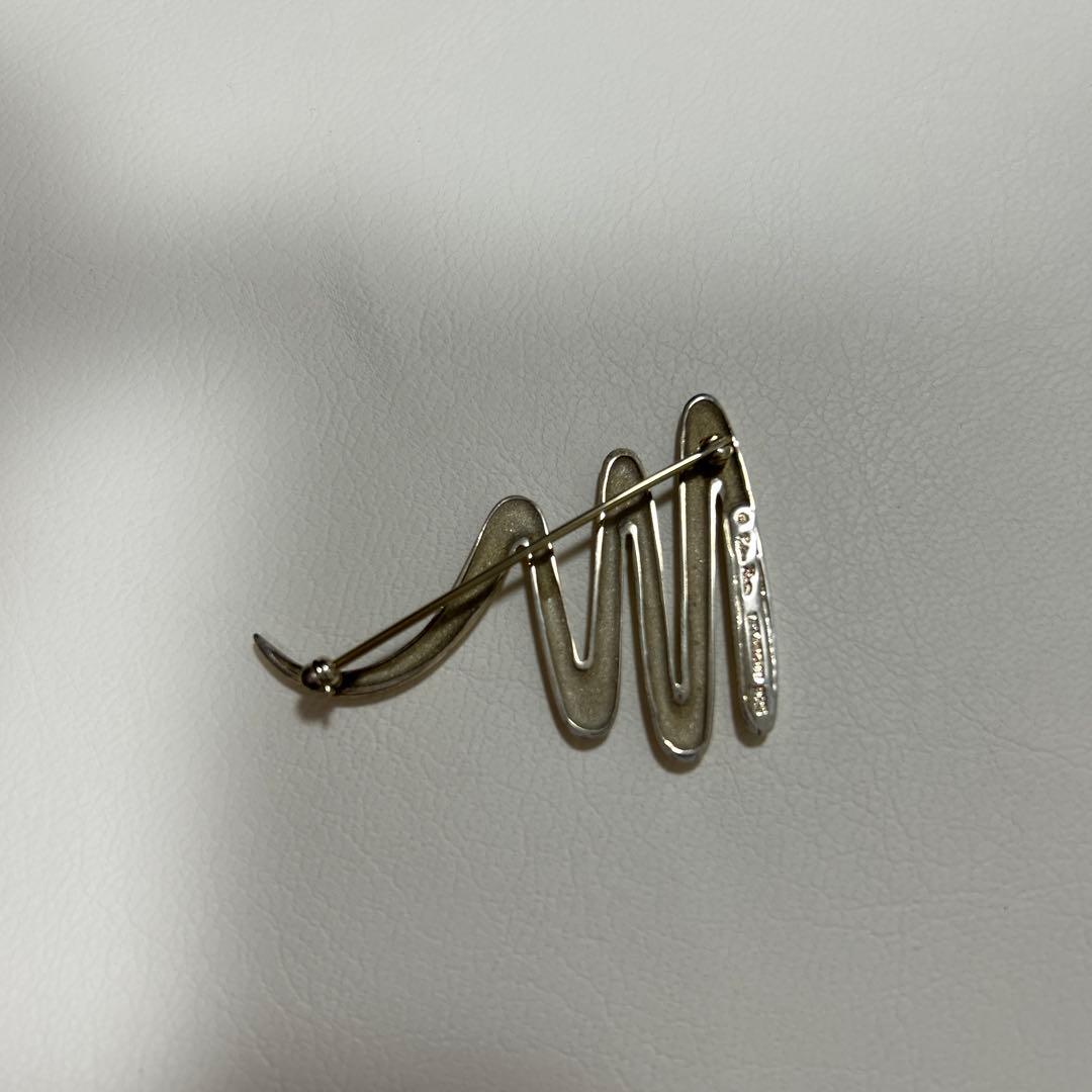 TIFFANY&Co. ティファニー スクリブル ブローチ　シルバー