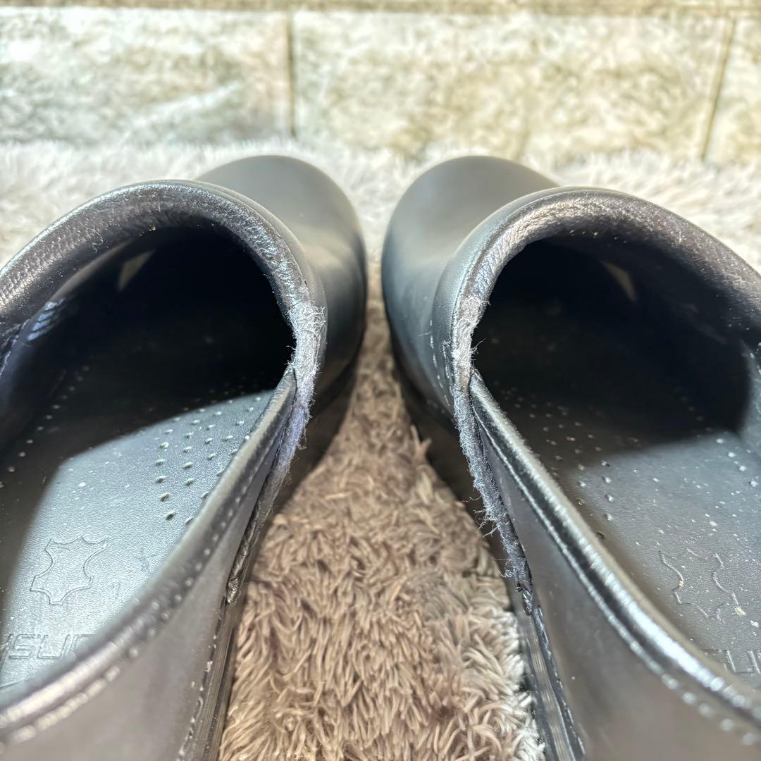 美品❣️DANSKO ダンスコ クロッグ サボサンダル 本革 レザー 箱付属✨