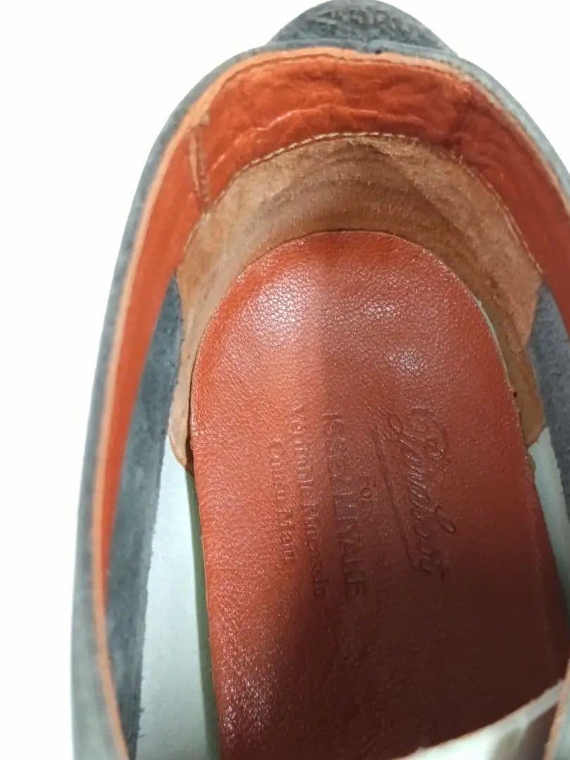 【希少】イッセイミヤケ × パラブーツ ブーツ ホワイトグレー　25.5～26㎝