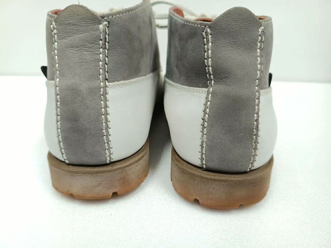 【希少】イッセイミヤケ × パラブーツ ブーツ ホワイトグレー　25.5～26㎝