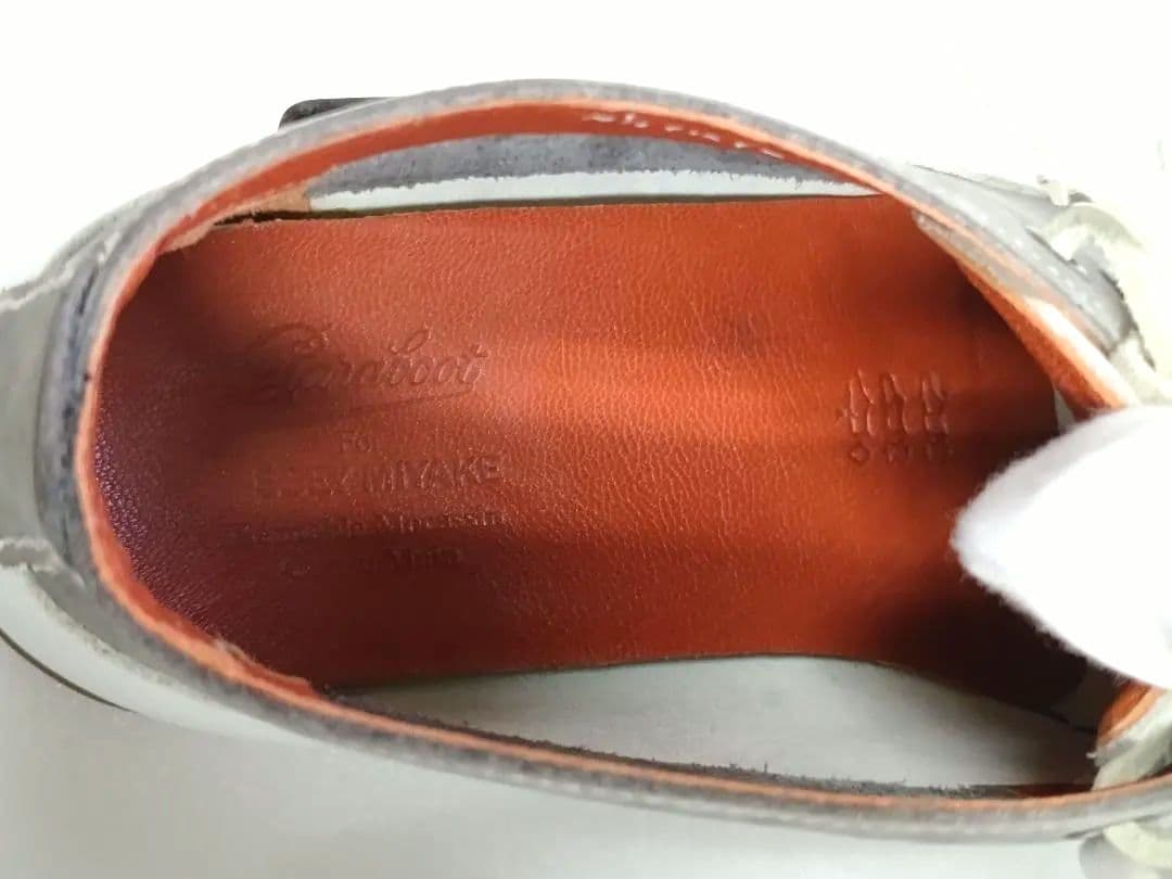 【希少】イッセイミヤケ × パラブーツ ブーツ ホワイトグレー　25.5～26㎝