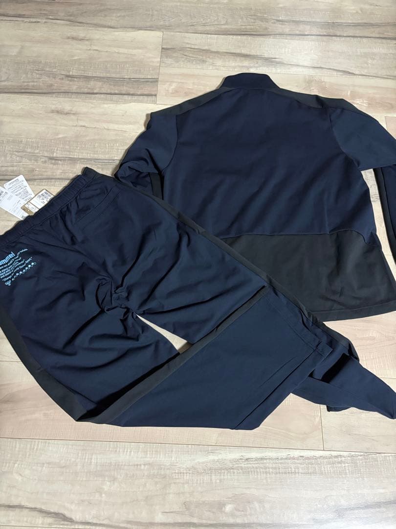 hummel ジャージセットアップ　L ネイビー　未使用