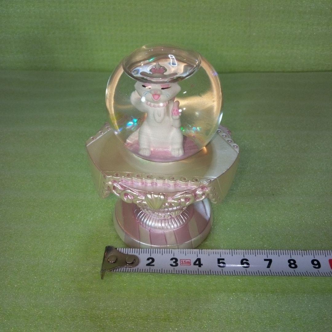 Hong Kong　DISNEYLAND　スノードーム　マリーちゃん？　レア希少