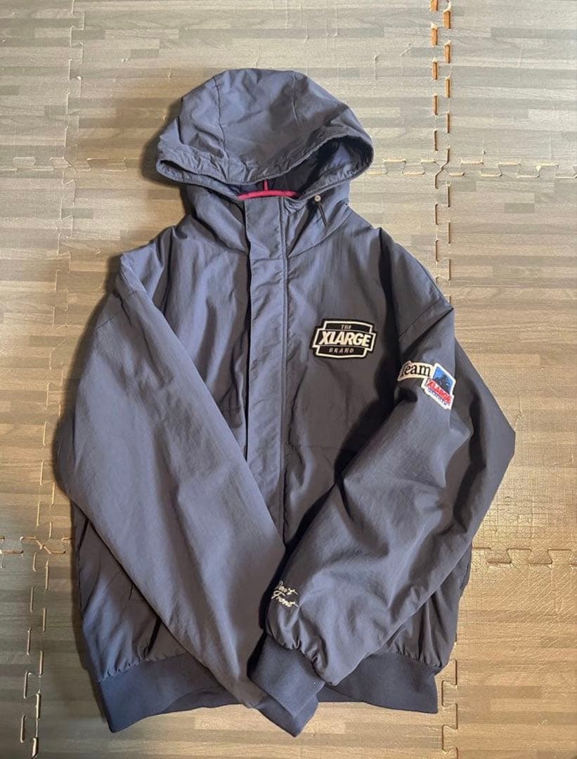 XLARGE フード付き　ナイロンジャケット　 Lサイズ