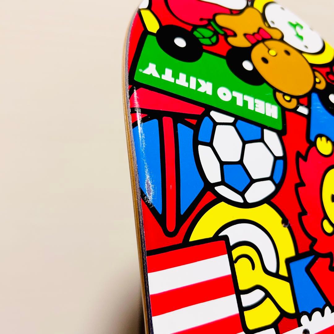 【希少 美品】GIRL HELLO KITTY スケートボード デッキ
