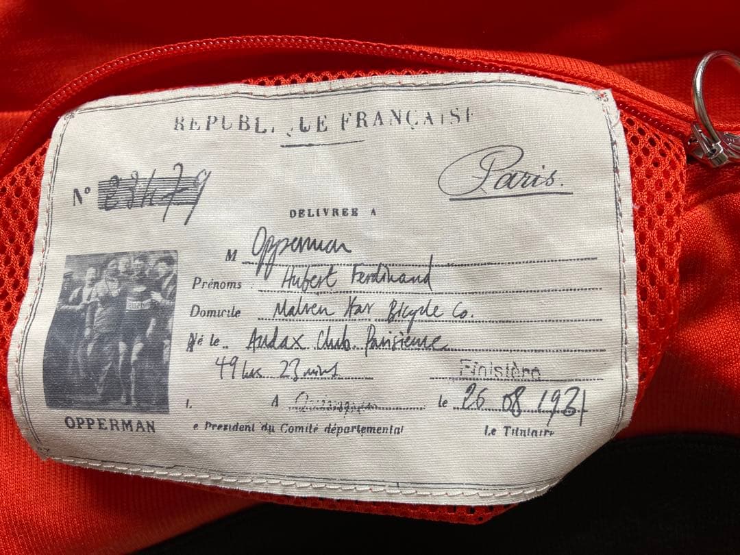 Rapha ラファ メンズ ブルべ ジャージ 半袖　オレンジ