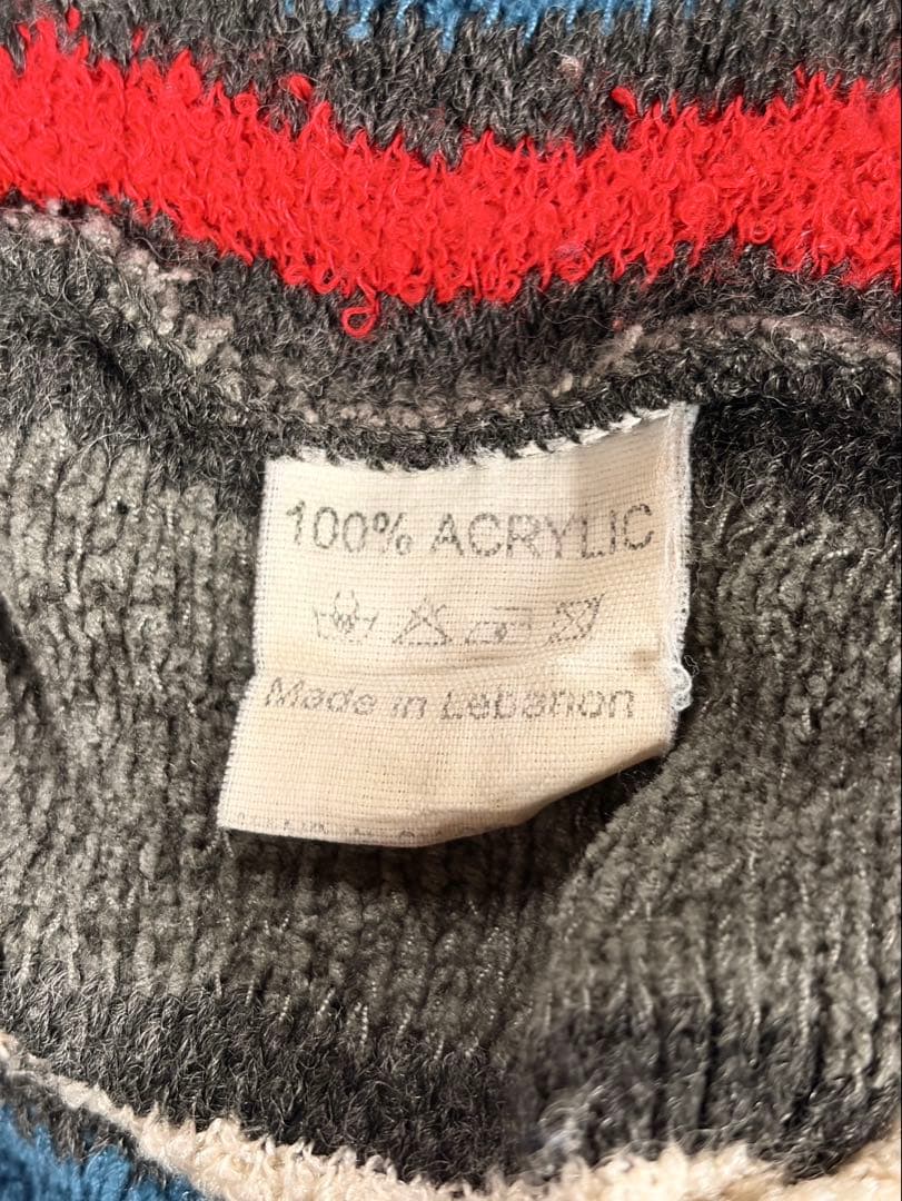 COOGI ストライプニットセーター