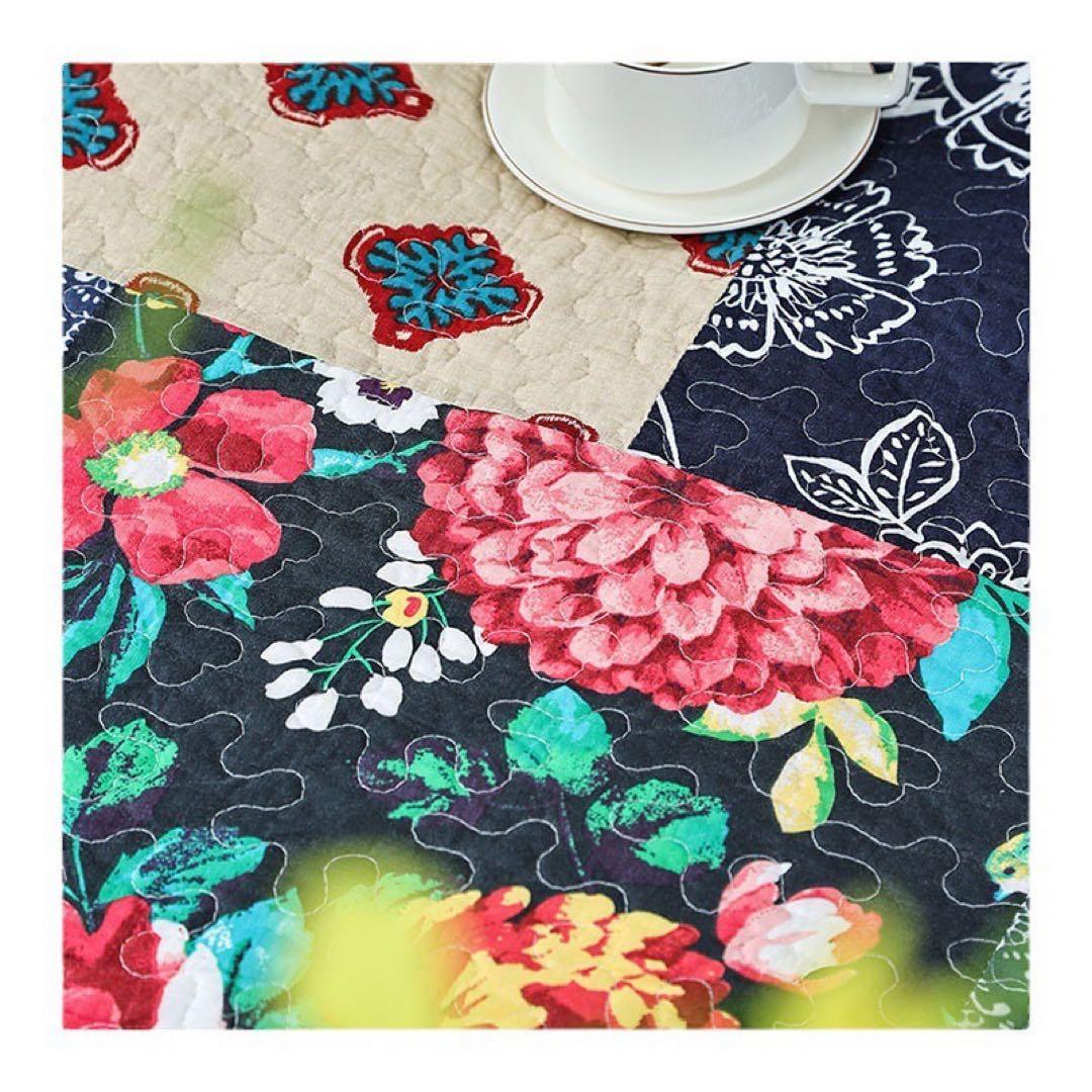 キルトベッドカバー3点セット綿マルチカバー キルティング 916