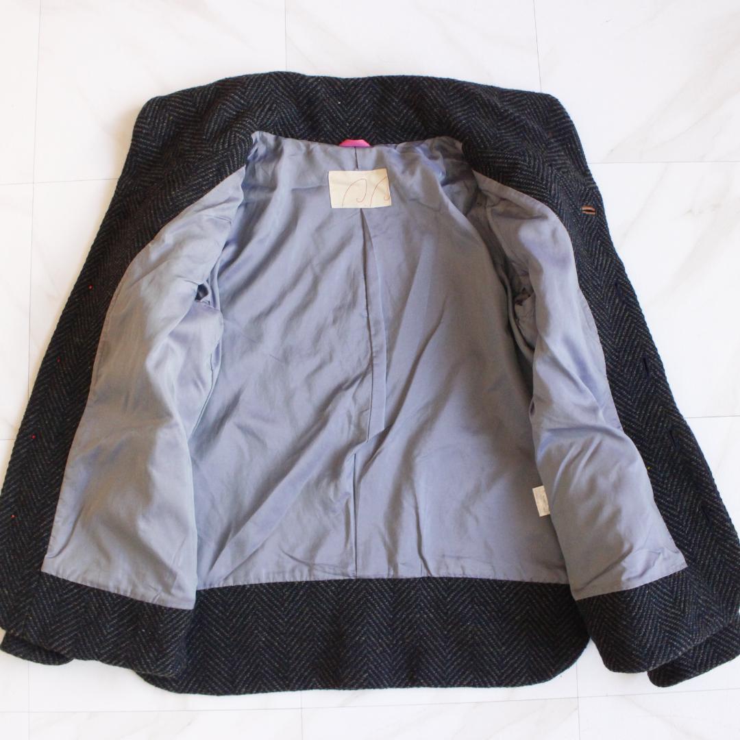 Pal'las Palace ウールツイードジャケット Mサイズ ヘリンボーン