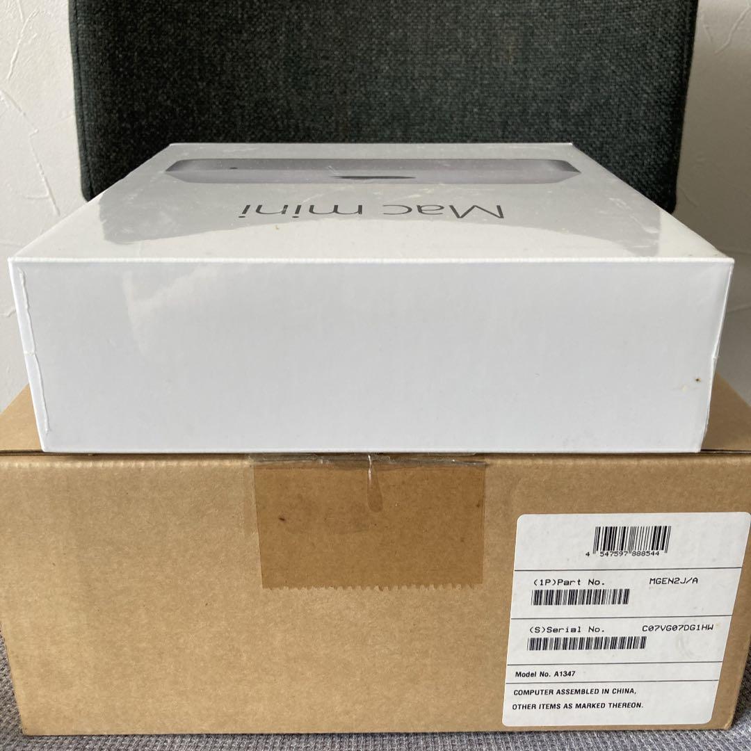 未開封　アップル　マックミニ　Apple　Mac mini　MGEN2J/A
