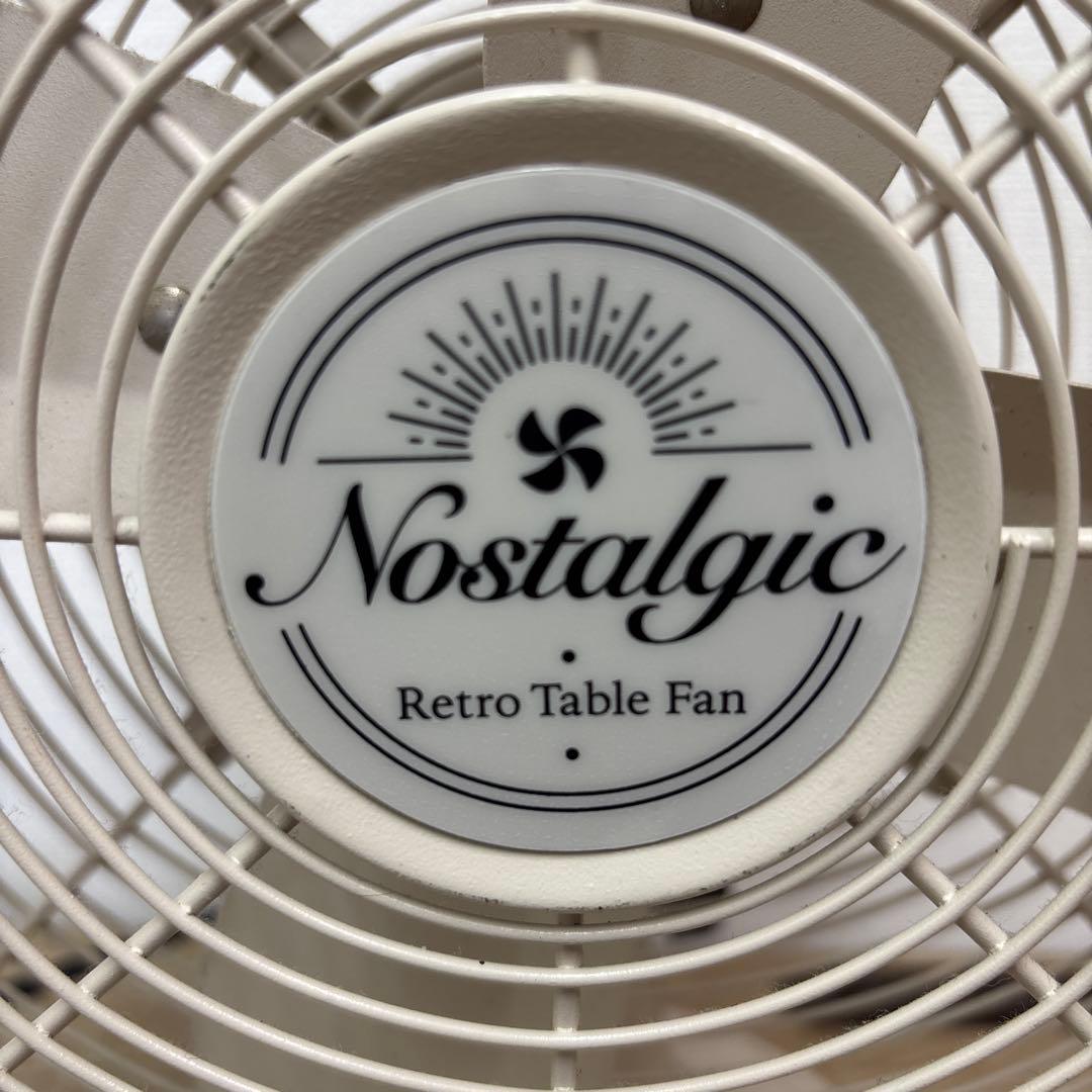 扇風機 レトロテーブルファン ノスタルジック