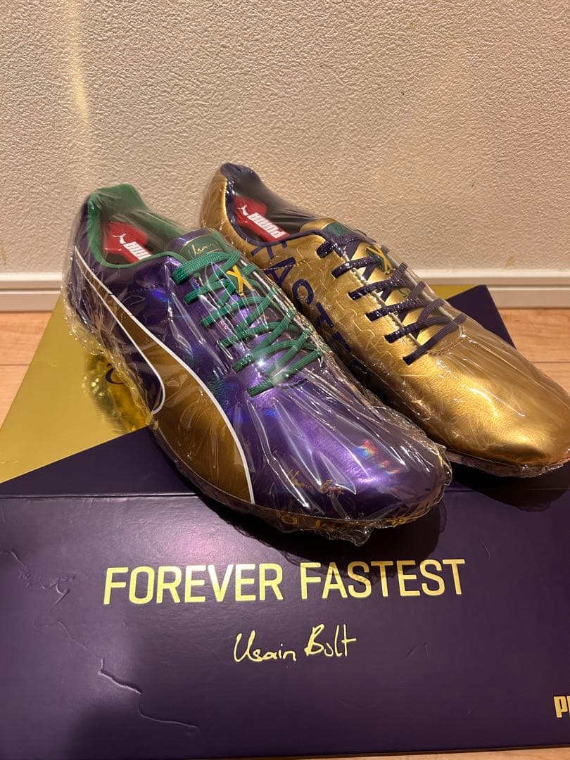 【お宝貴重品】ウサインボルト　引退スパイク
