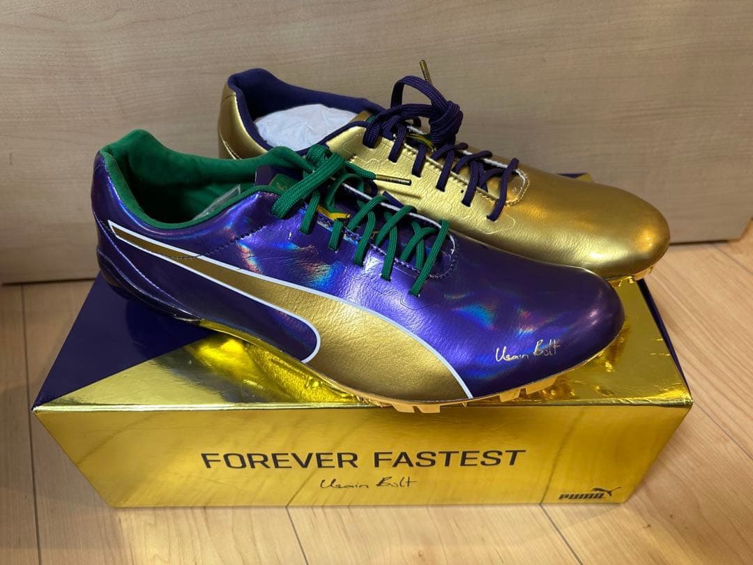 【お宝貴重品】ウサインボルト　引退スパイク