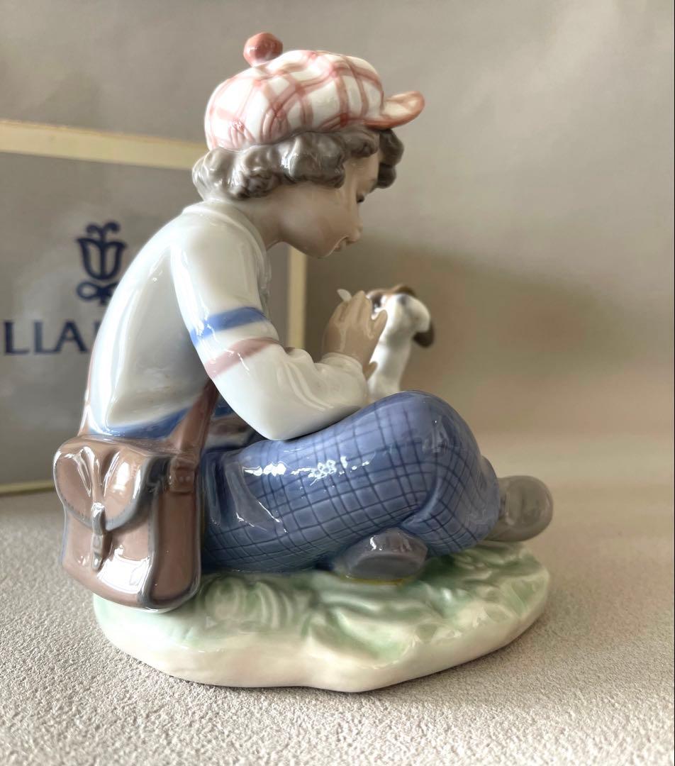 美品⭐︎LLADRO フィギュリン 5450 / マーガレットの花占い