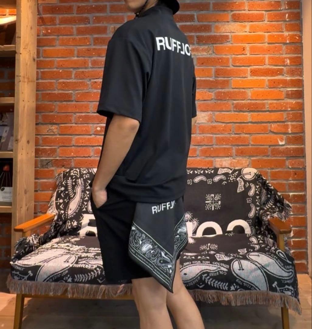 メンズウェア RUFFLOG HALF ZIP MOCK NECK SHIRT