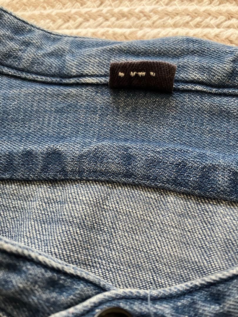 45R モンプチデニムの908ビッグーグーシャツ ユニセックス