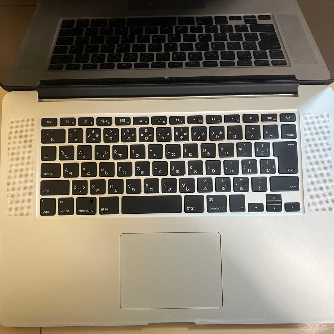 MacBook本体 MacBook Pro 15 Retina A1398