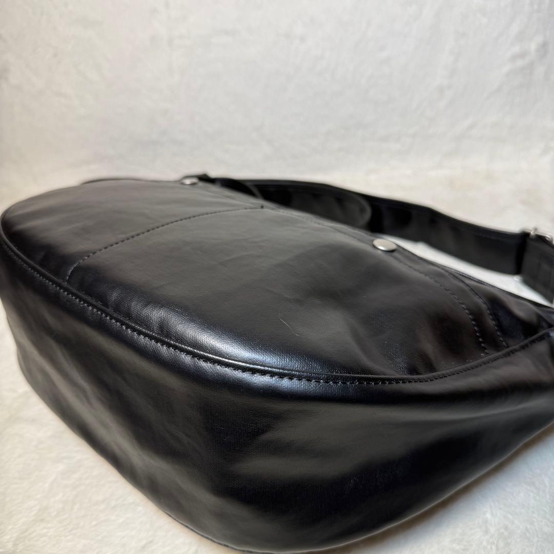 美品　現行タグ ポーター フリースタイル ショルダーバッグ ブラック